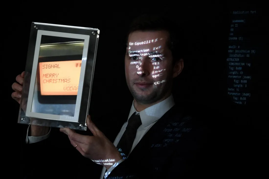 Tout premier SMS Merry Christmas