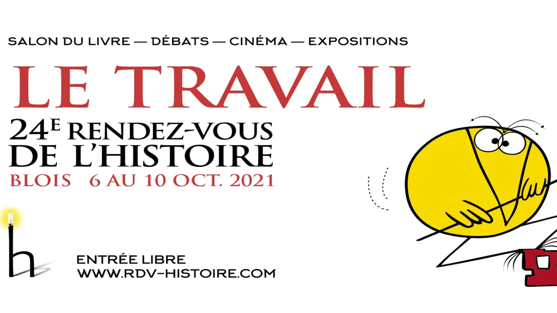 L'affiche des RDV de l'Histoire 2021.