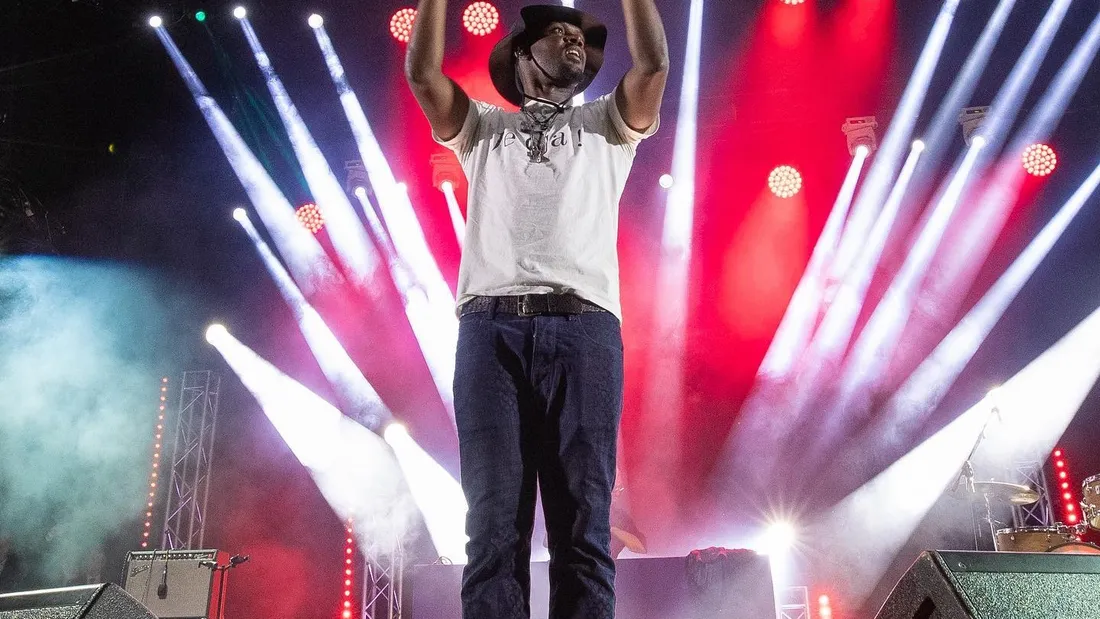 Black M a fait le show sur la scène du Tour Vibration à Châteauroux ! 