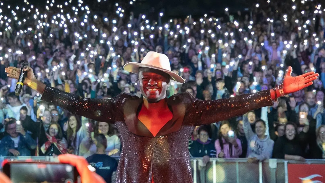 Céphaz en communion avec le public de Châteauroux et Outarville ! 