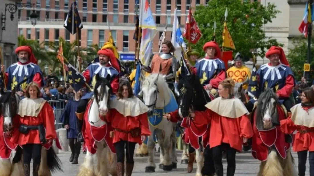 Les fêtes johanniques à Orléans en 2017.