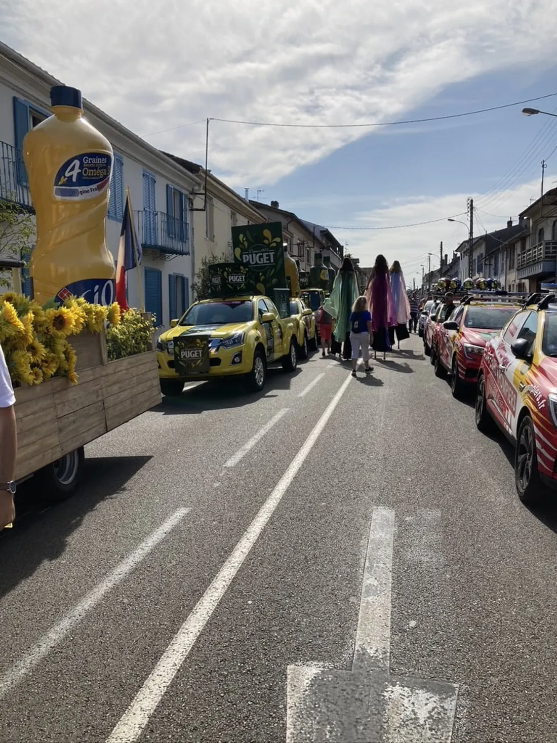 Avant le départ des caravanes