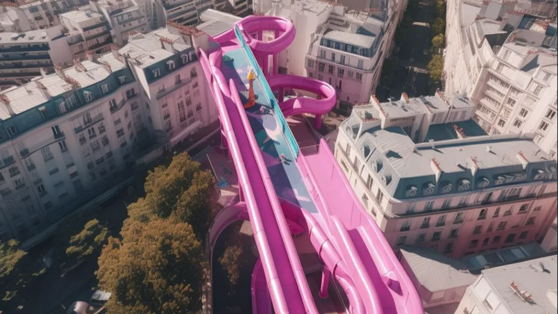 Une IA transforme Paris en monde de Barbie