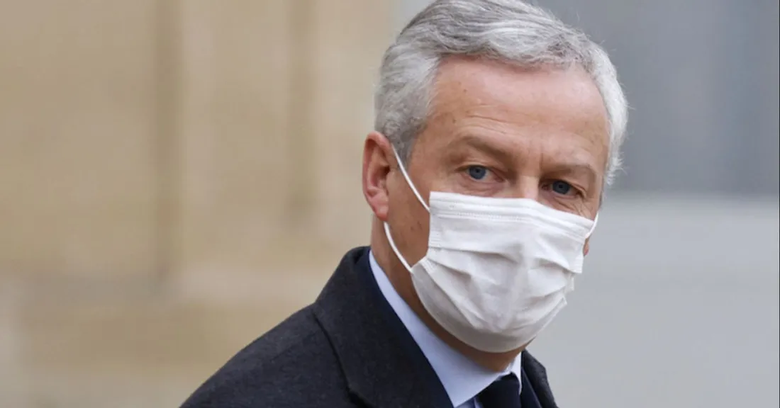 Bruno Le Maire le ministre de l'économie.