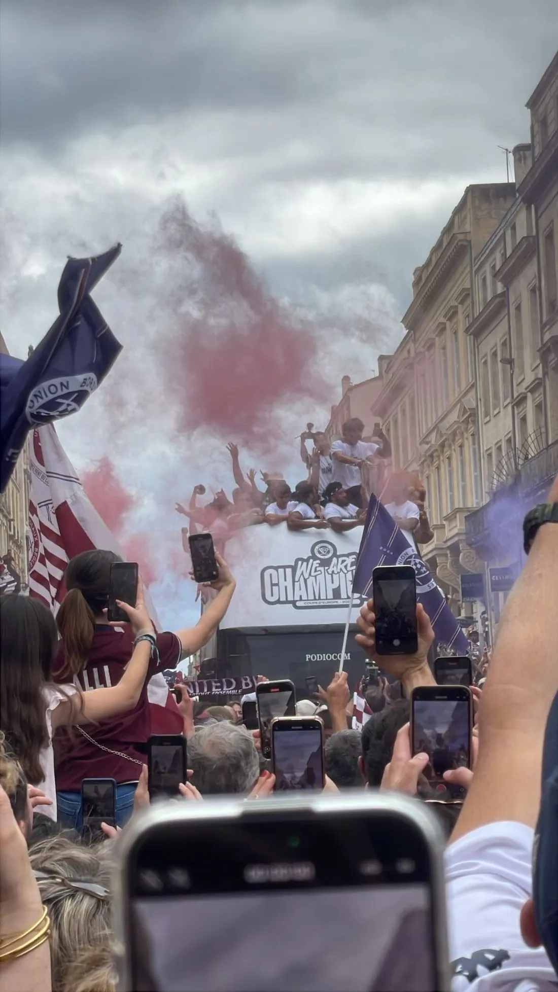 La foule au rendez-vous pour l'UBB