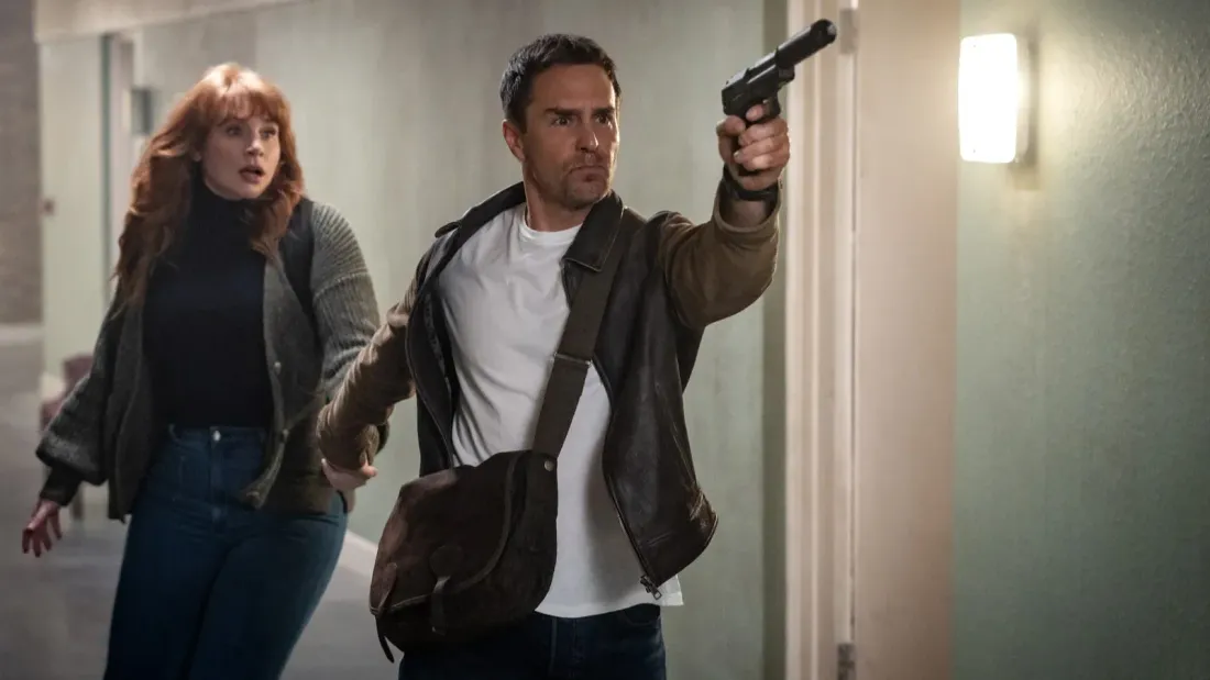 Bryce Dallas Howard et Sam Rockwell dans "Argylle" de Matthew Vaughn.