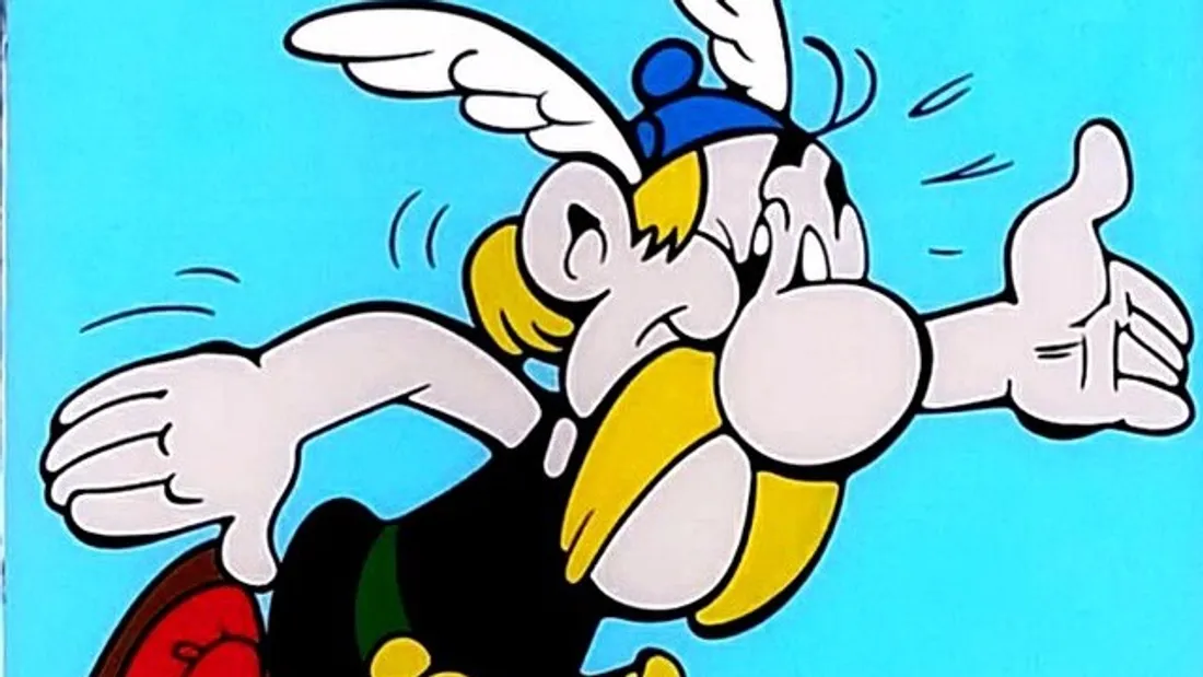 Le célèbre gaulois à moustaches.