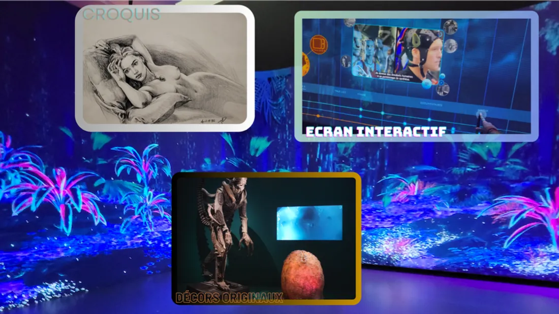 Une exposition en trois dimensions