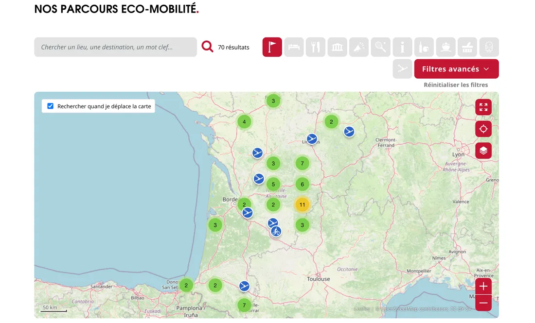 Site Nouvelle Aquitaine Tourisme