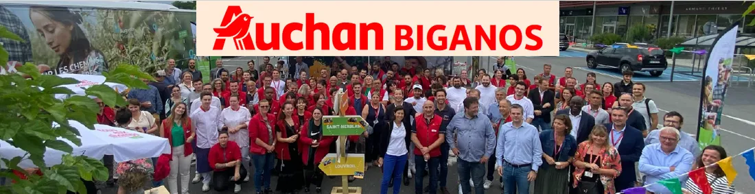 équipe Auchan biglons