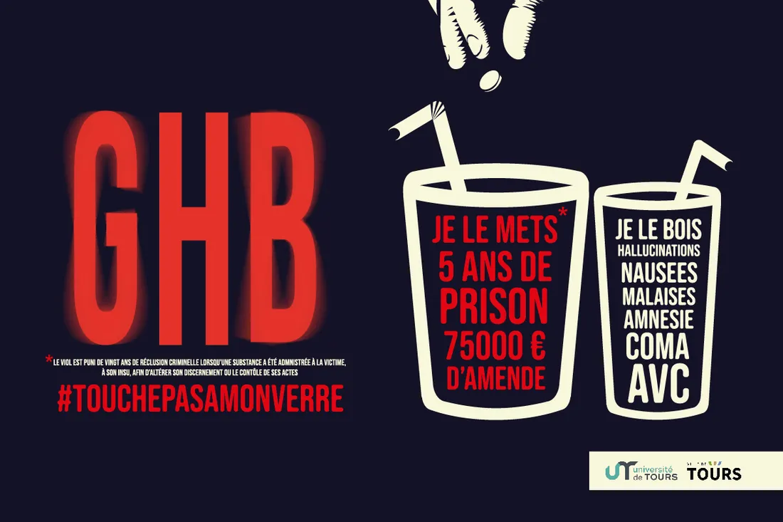 Une campagne de prévention est lancée pour lutter contre l'utilisation de GHB.