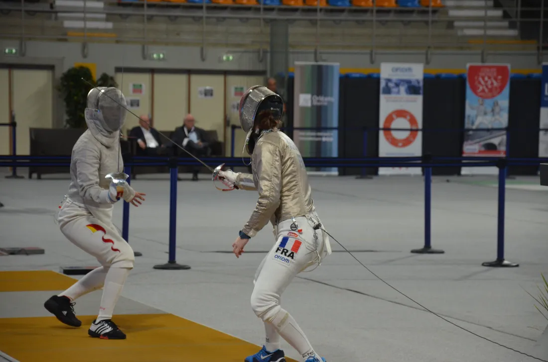 La coupe du monde de sabre dames d'Orléans en 2019.