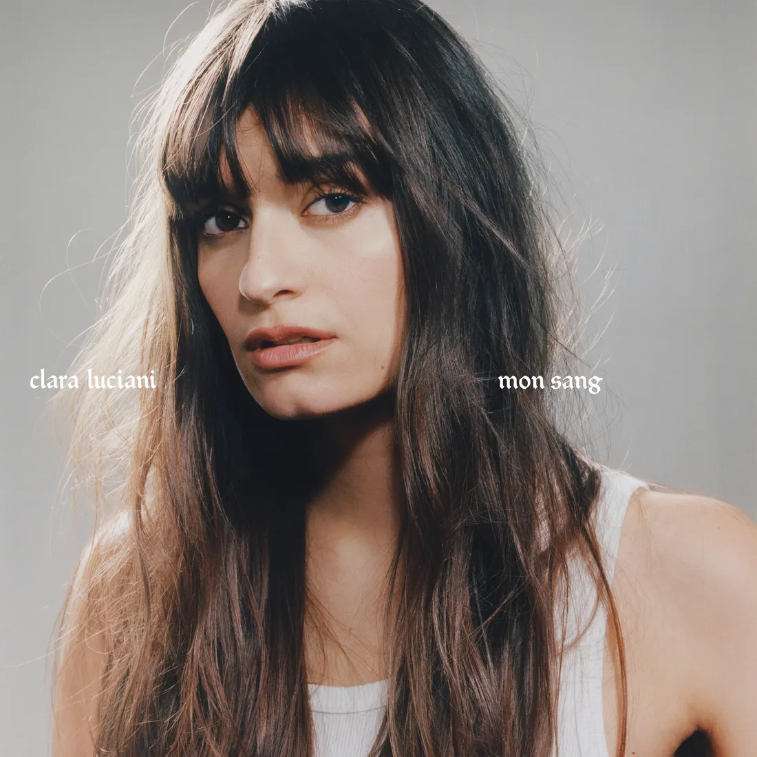 Pochette de "Mon Sang", troisième album de Clara Luanici.