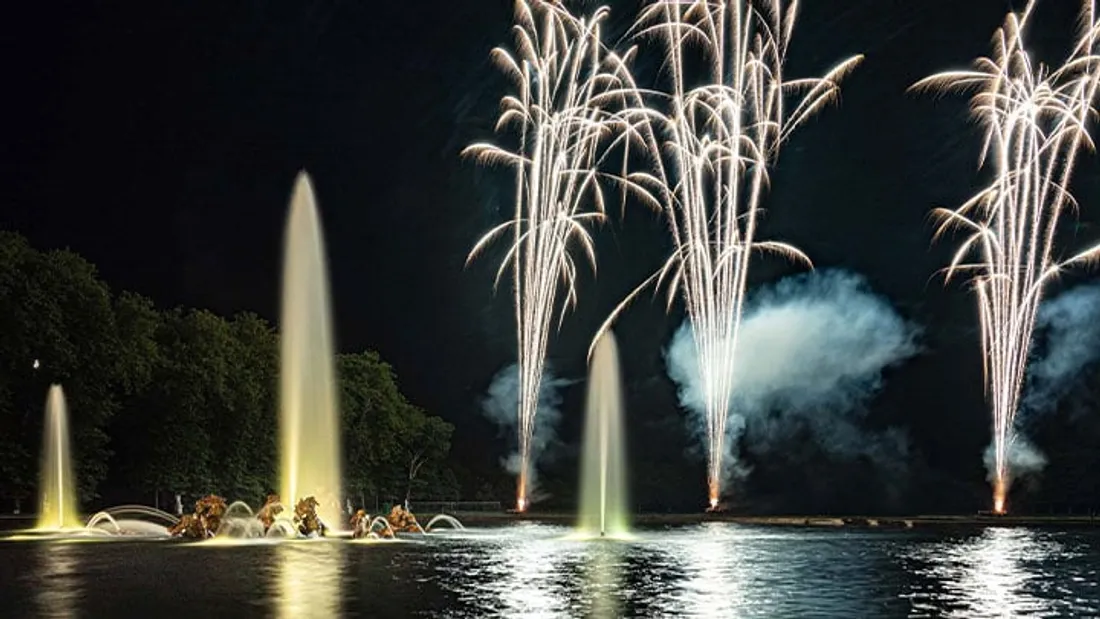 Feux d'artifice Grandes Eaux Nocturnes Electro