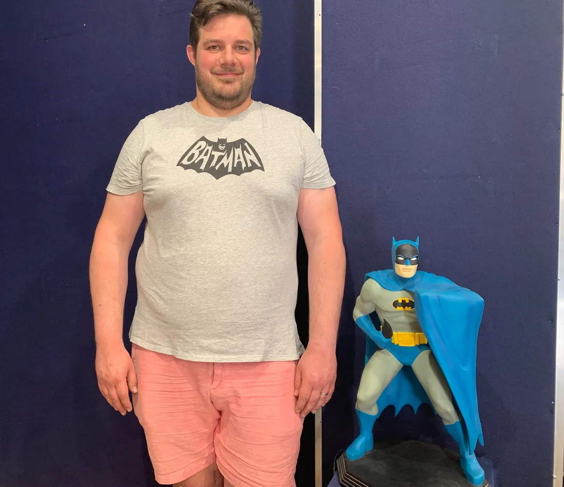 Alexis Jacquemard, spécialiste pop culture chez Millon, a organisé la vente d'éléments Batman.