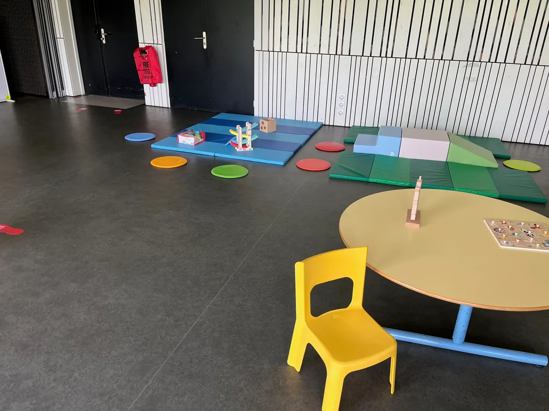 La Maison des habitants de Beaudésert aménagé pour la halte garderie itinérante