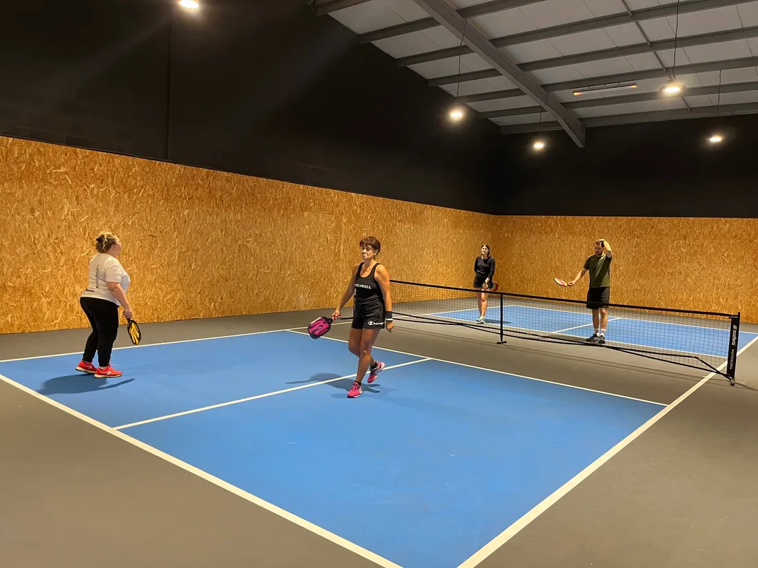 Un terrain de Pickleball