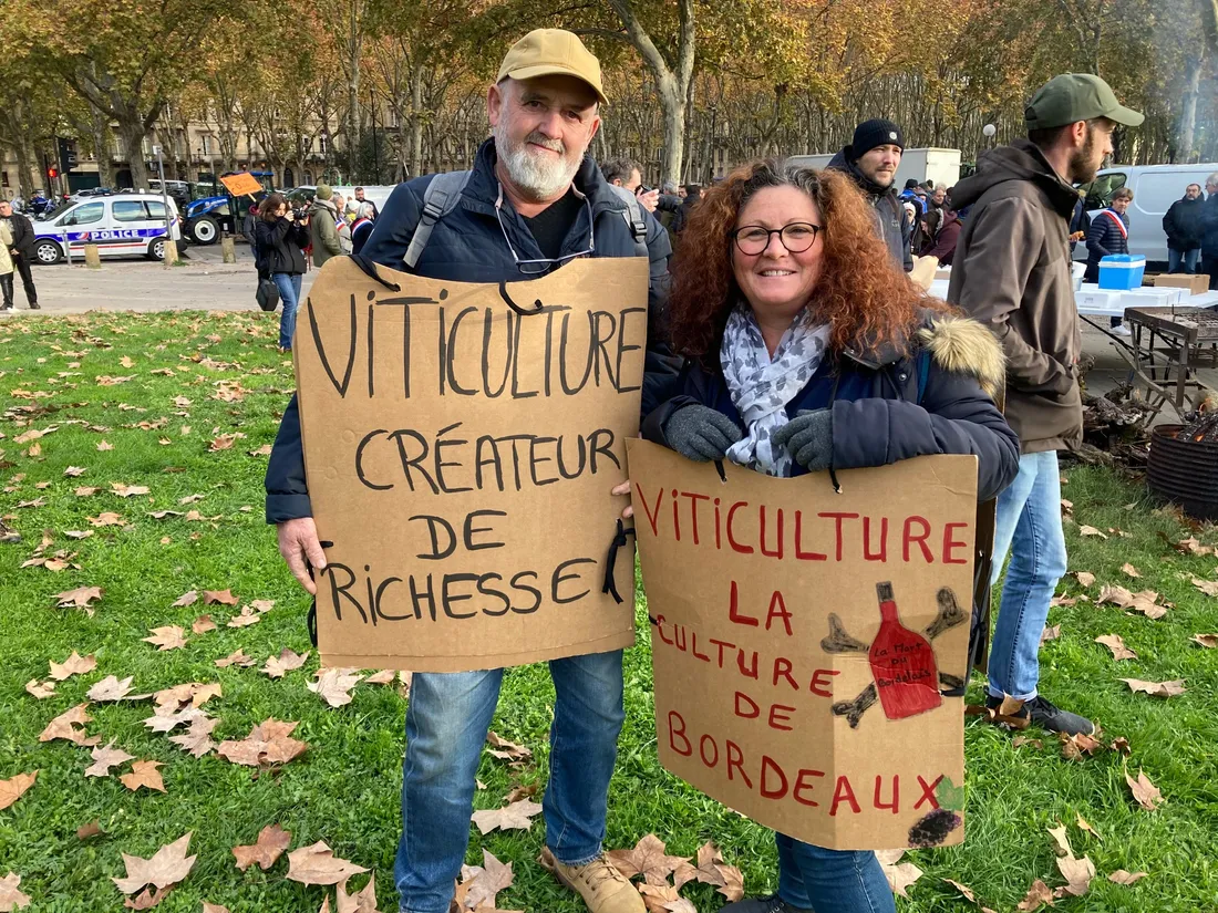 Frédéric et sa femme doivent faire face à de nombreuses difficultés dans leur vignoble