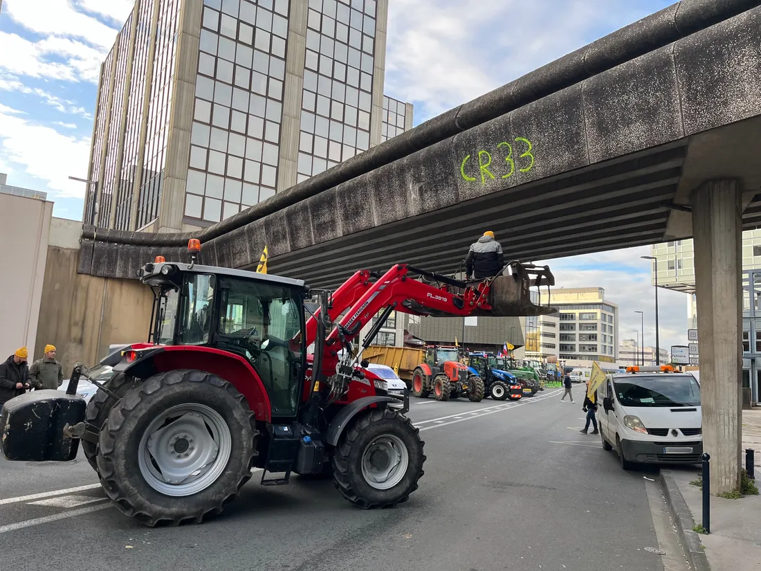 Un membre de la Coordination rurale 33