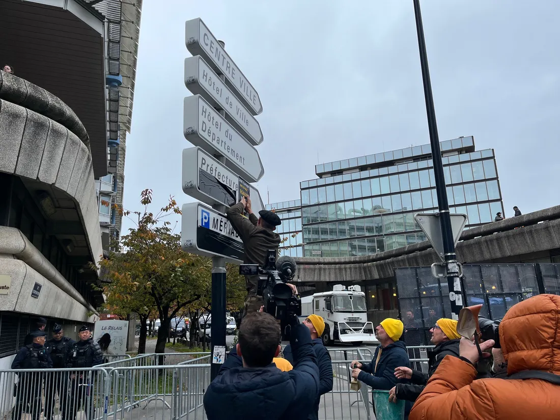 Un membre de la Coordination rurale 33