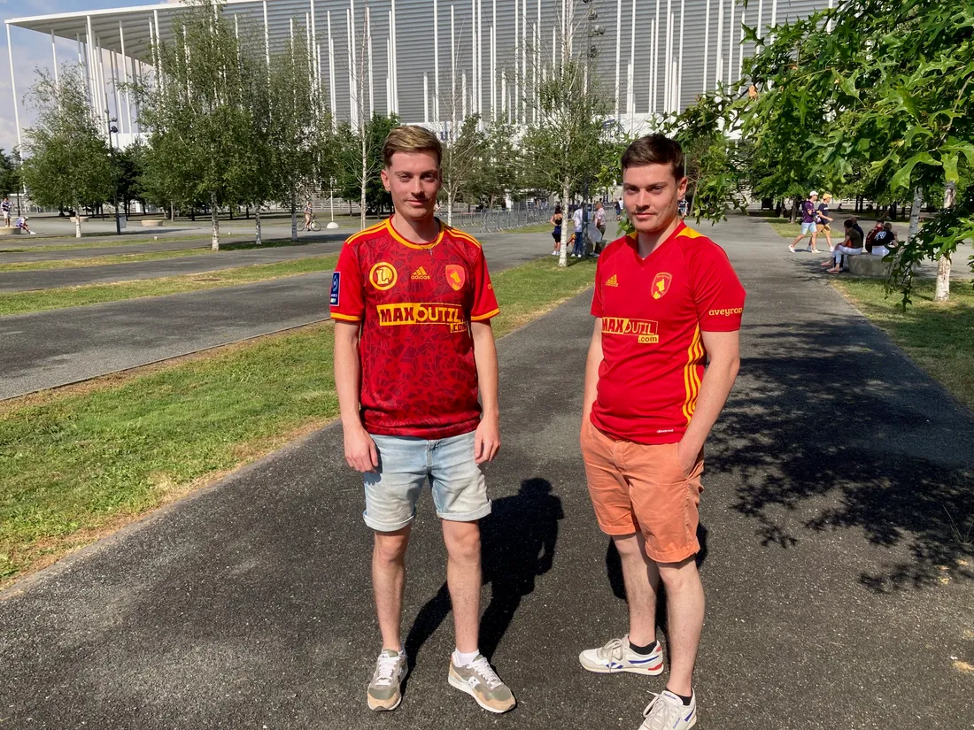 Florian et Valentin, deux aveyronnais présent pour leur équipe du RAF