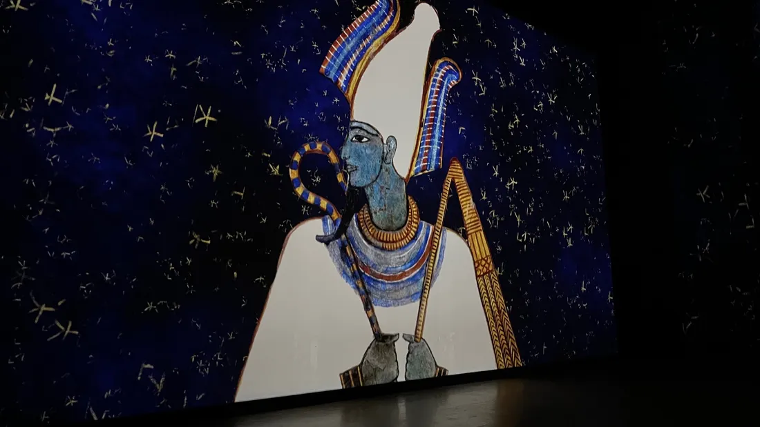 Exposition immersive l'Egypte des Pharaons