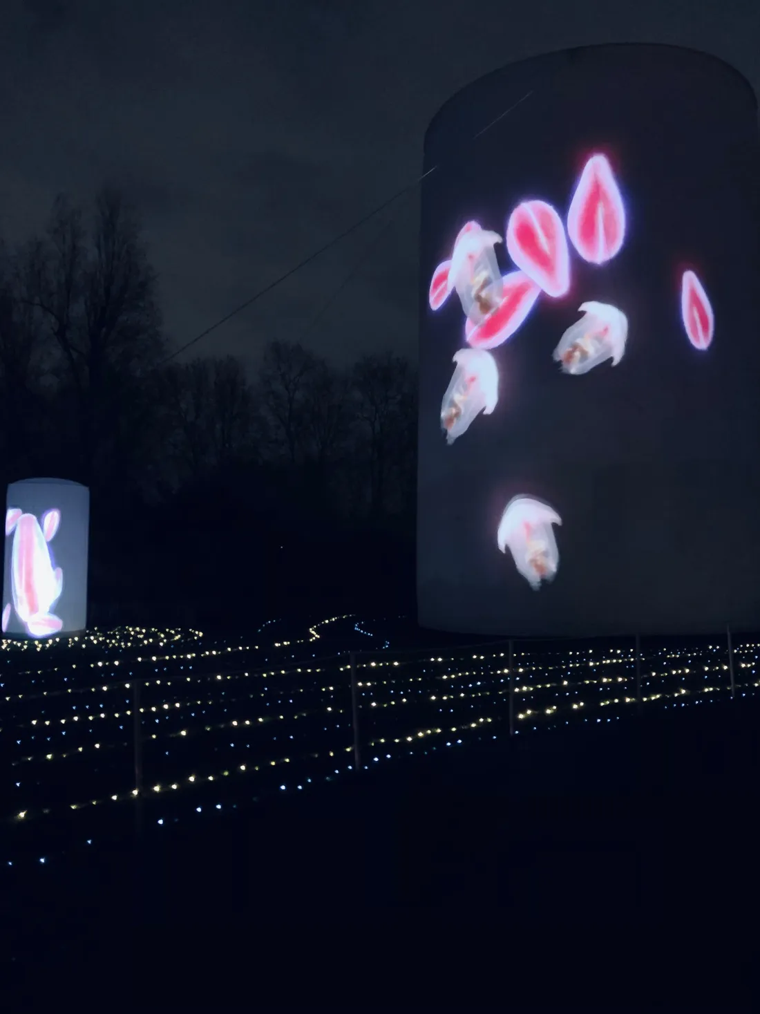 Une création du groupe F au parc de la Villette.