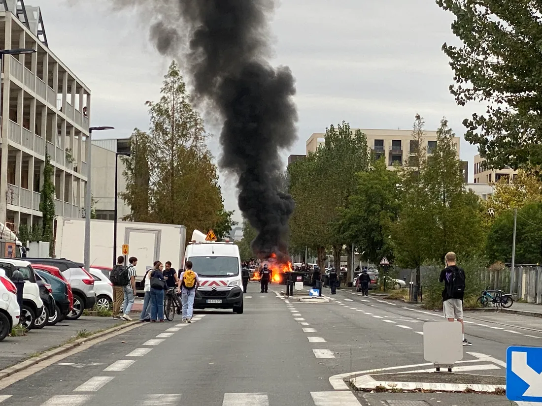 manif étudiants