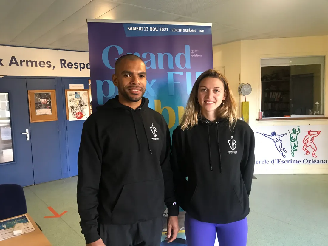 Boladé Apithy et Manon Brunet.