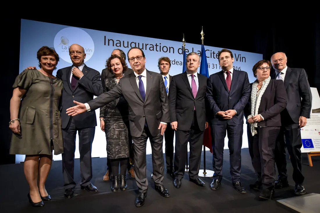 Inauguration de la Cité du Vin