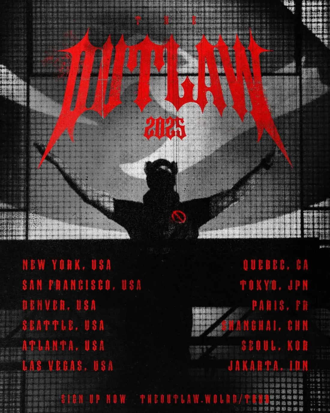 DJ Snake en concert à Paris en 2025 sous l’alias The Outlaw