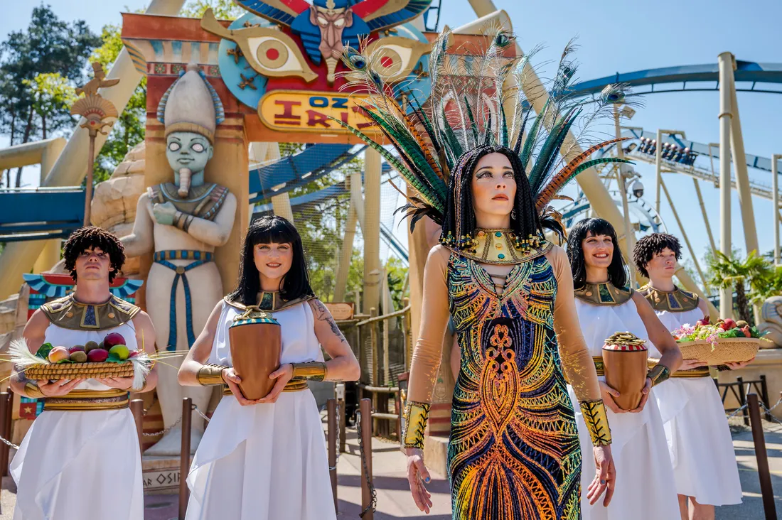 Parc Astérix - Les Offrandes de Cléopâtre ©Sylvain Cambon