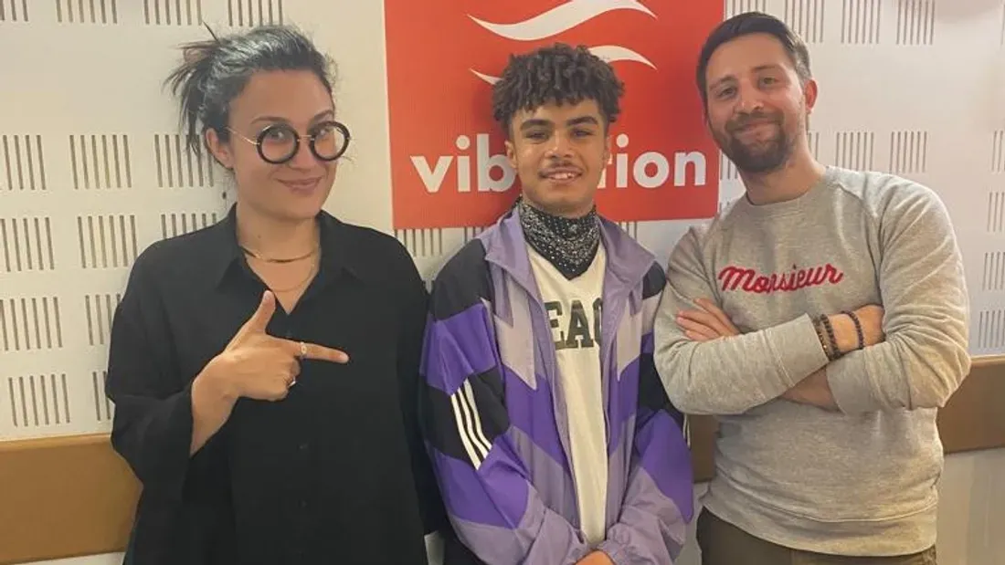 Ethann Isidore avec Albanne et Théo sur Vibration