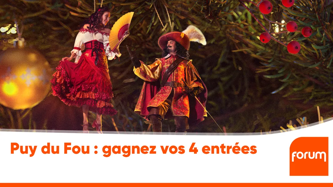 Puy du Fou : gagnez vos 4 entrées