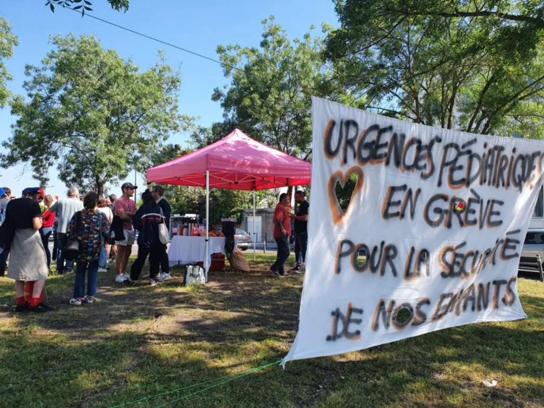 grève urgences pédiatriques pellegrin 2