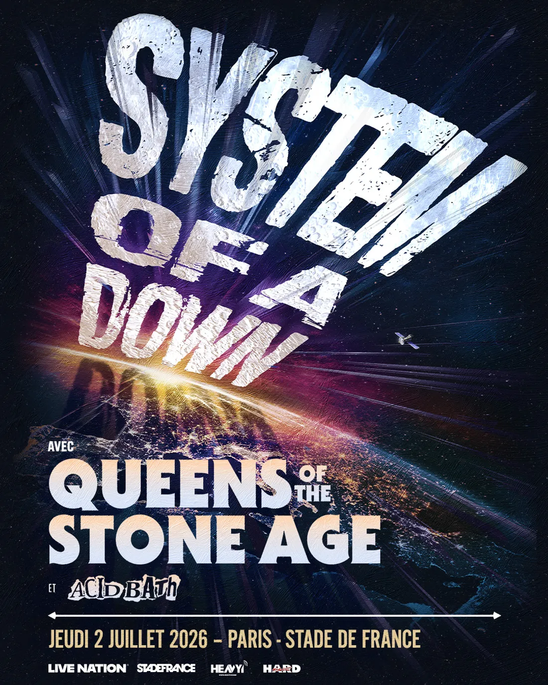 System of a Down annonce un concert en France !
