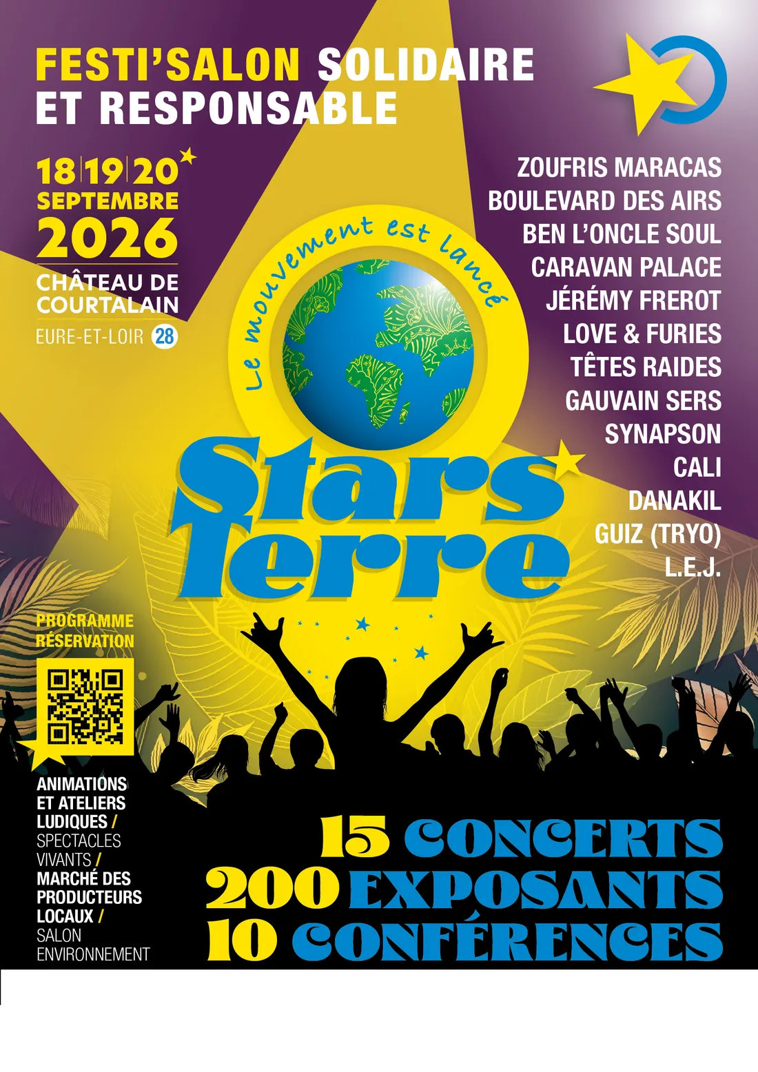 Affiche Stars Terre, édition 2026