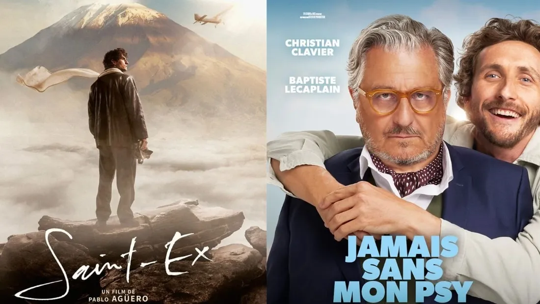 "Saint-Ex", "Jamais sans mon psy" à voir en salles dès le 11 décembre