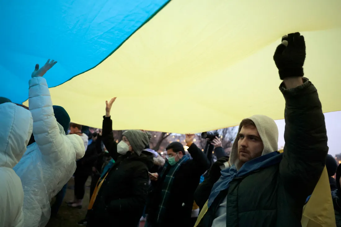 La Russie a envahi l'Ukraine le 24 février.