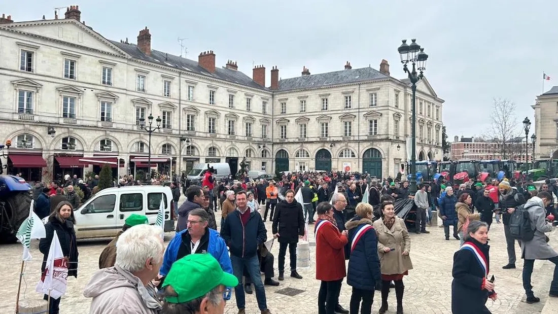 manifestation agriculteurs Orléans