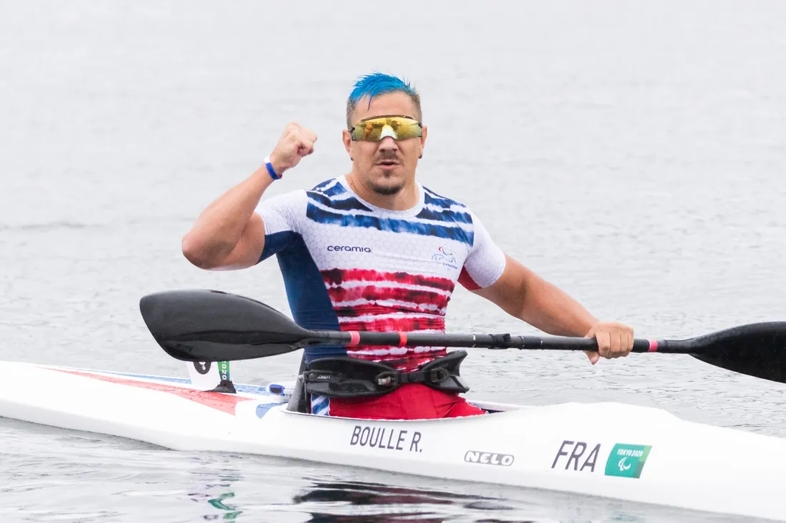 Première médaille pour Rémy Boullé aux Jeux paralympiques.