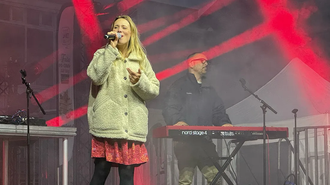 Celestal sur la scène du concert Vibration au Campo Santo