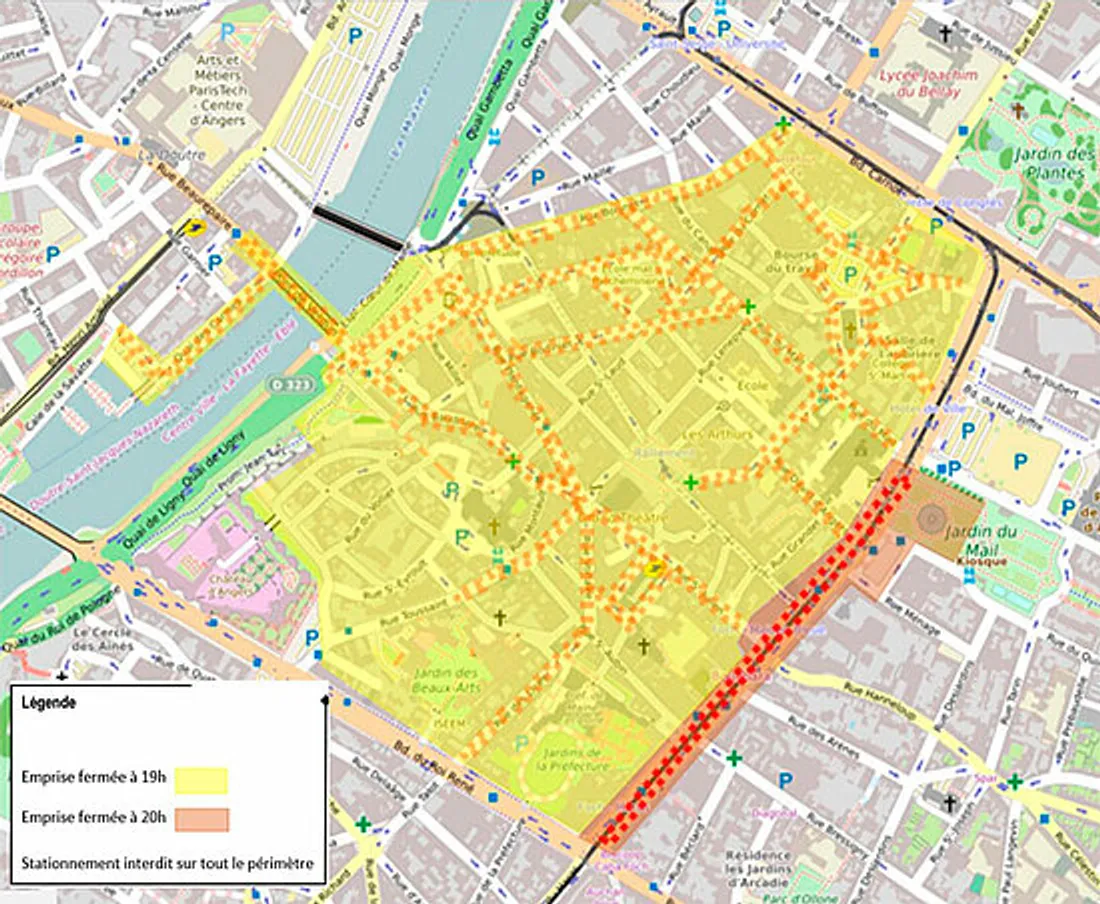 Le centre ville sera piéton pour assurer la sécurité