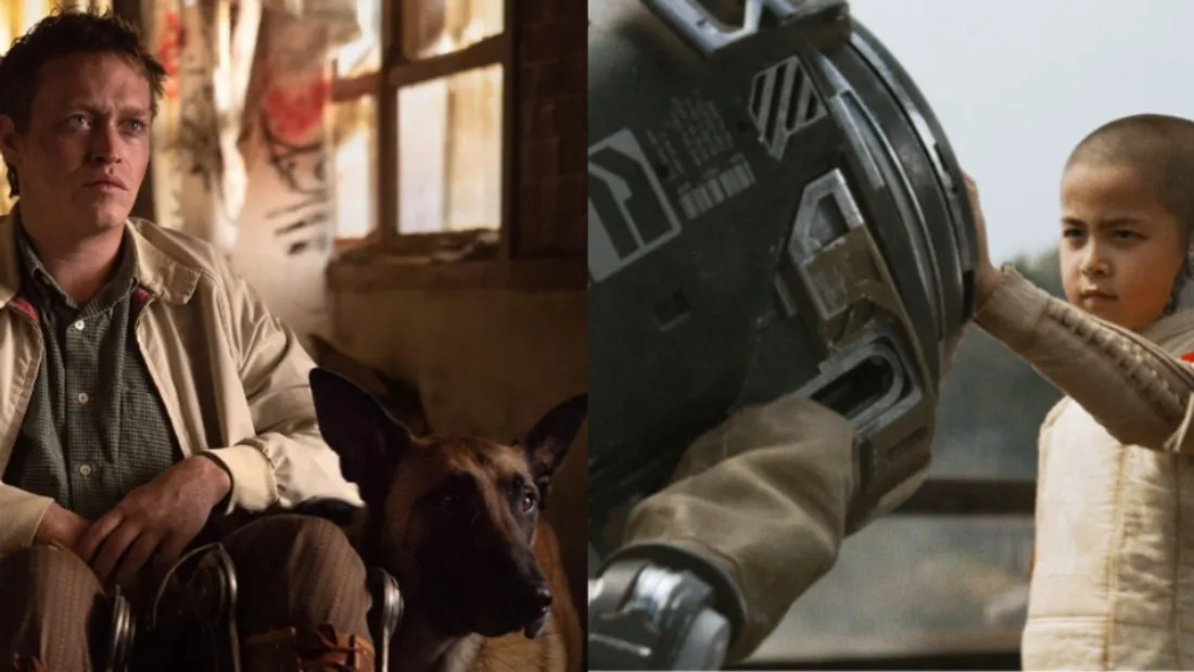 Caleb Landry Jones dans "Dogman" et Madeleine Yuna Voyles dans "The Creator".