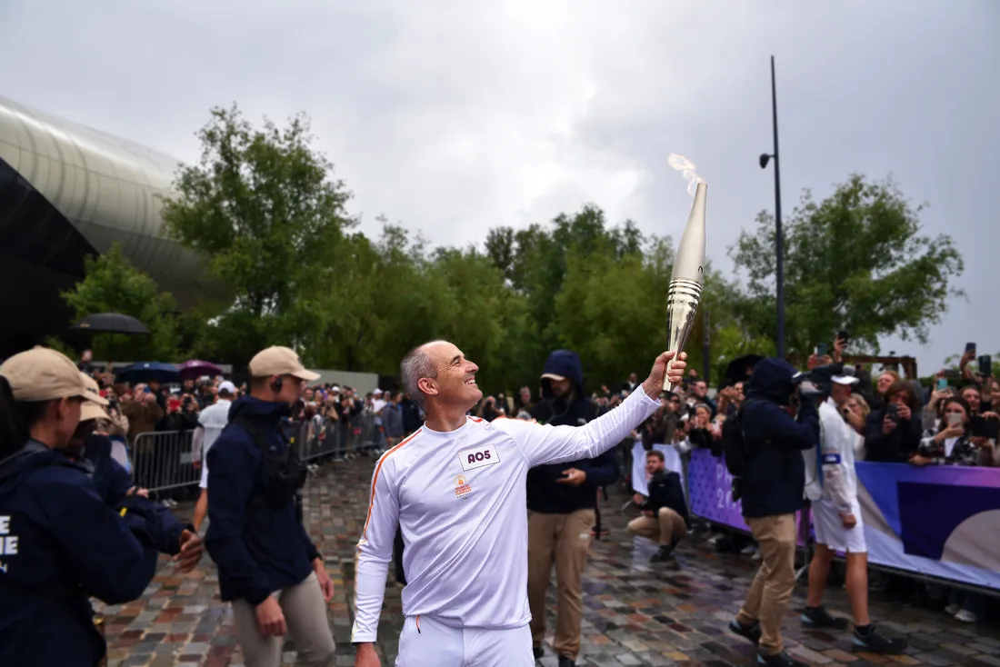 Flamme olympique Cité du Vin