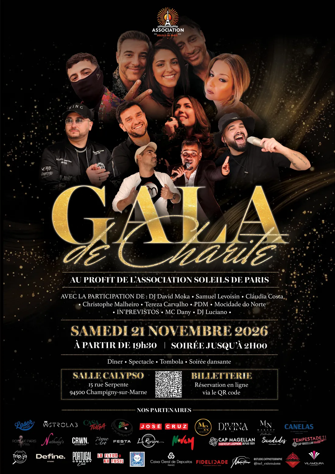 Affiche de l'événement Soleils de Paris