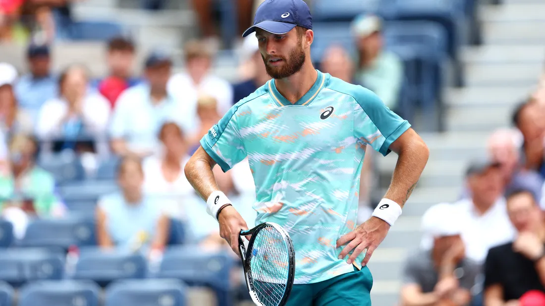 Le Français Corentin Moutet, à l'US Open 2022.