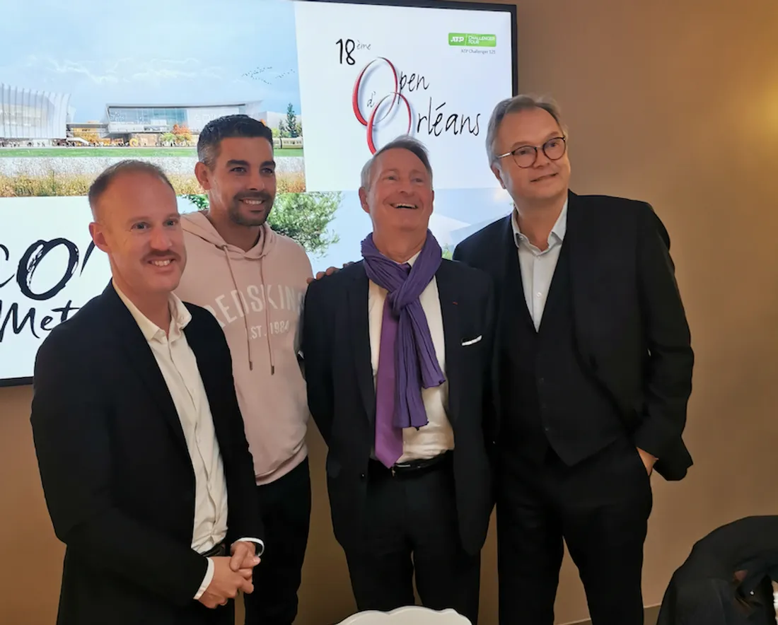 Romain Lonlas, Thomas Renault, Florent Montillot et Didier Gérard