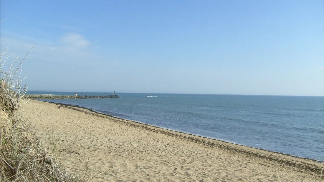 La plage de La Cotinière, sur l'île d'Oléron.