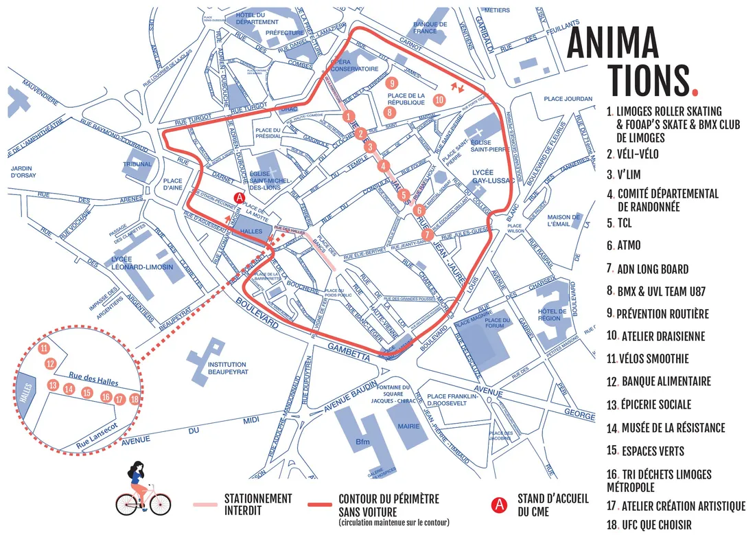 Les modalités de la journée sans voiture.